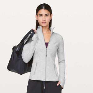 Lululemon Women's Define Jacket - Grey/White